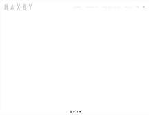 Tablet Screenshot of haxby.com